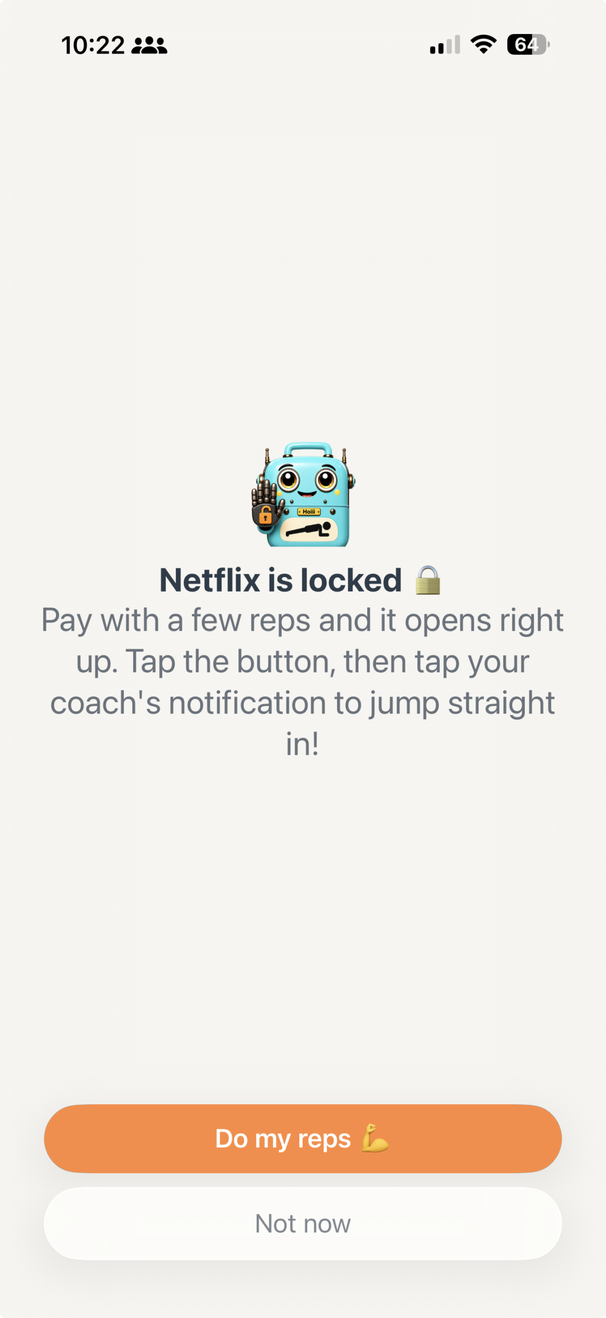 HoiiiBlock app screenshot