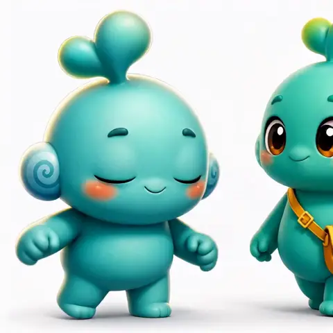 Two Toiii friends exploring together
